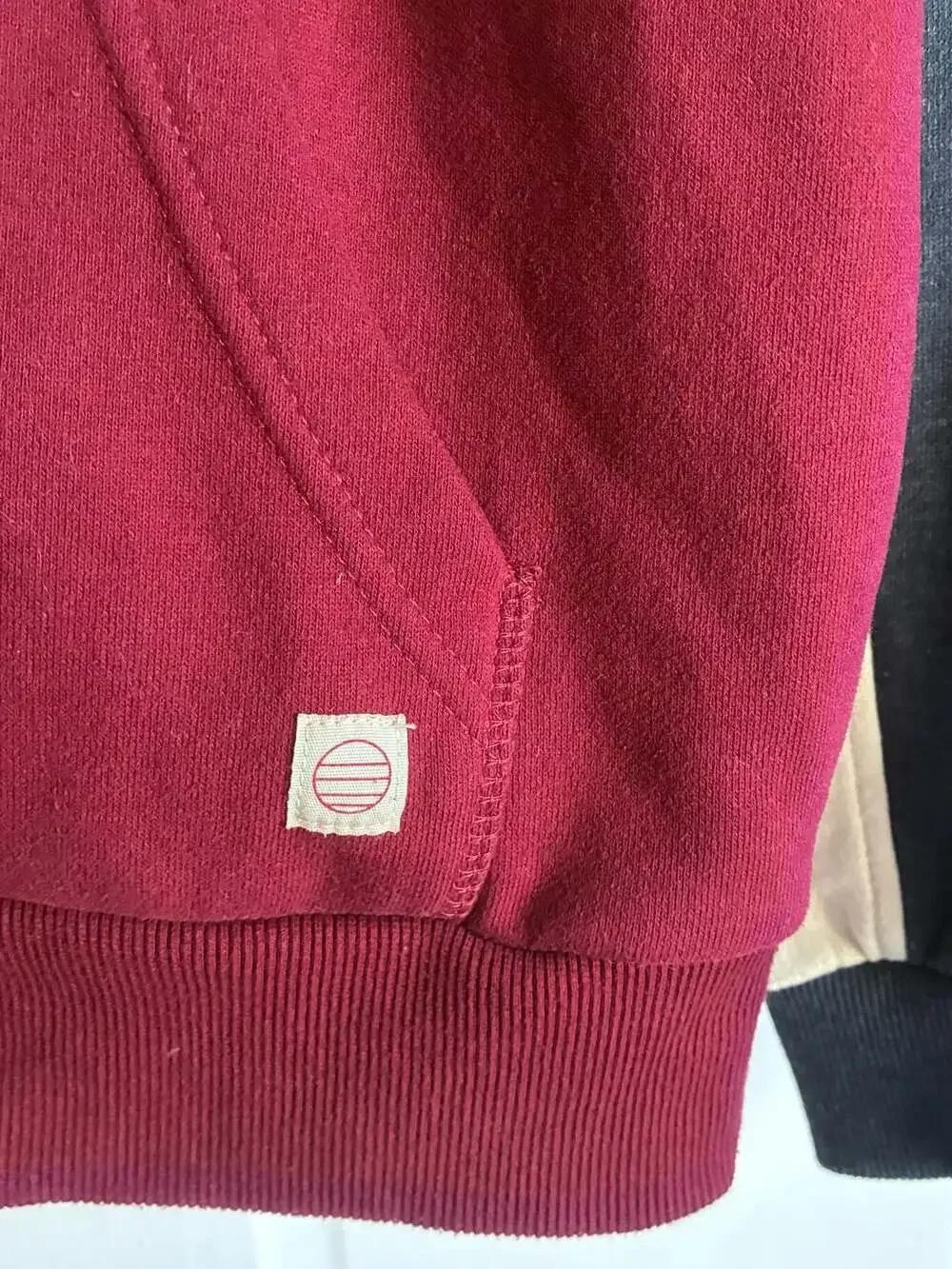 Marine Layer Cloud 9 Fleece Colorblock Relaxed Hoodie - Picture 4 of 5